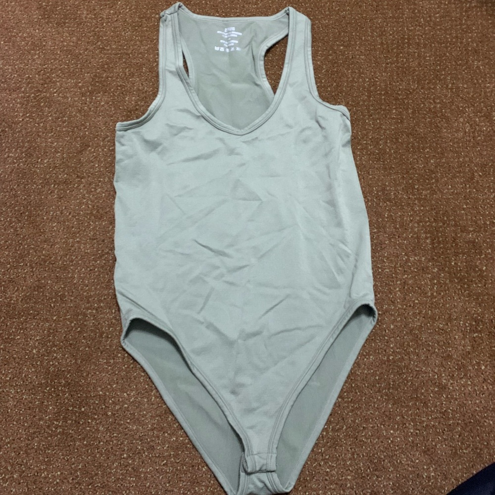 Olive Green Bodysuit